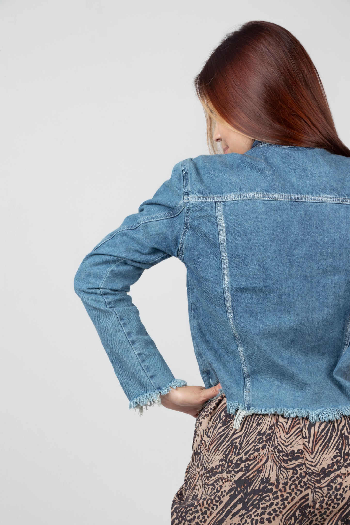 Chaqueta Jean Flecos