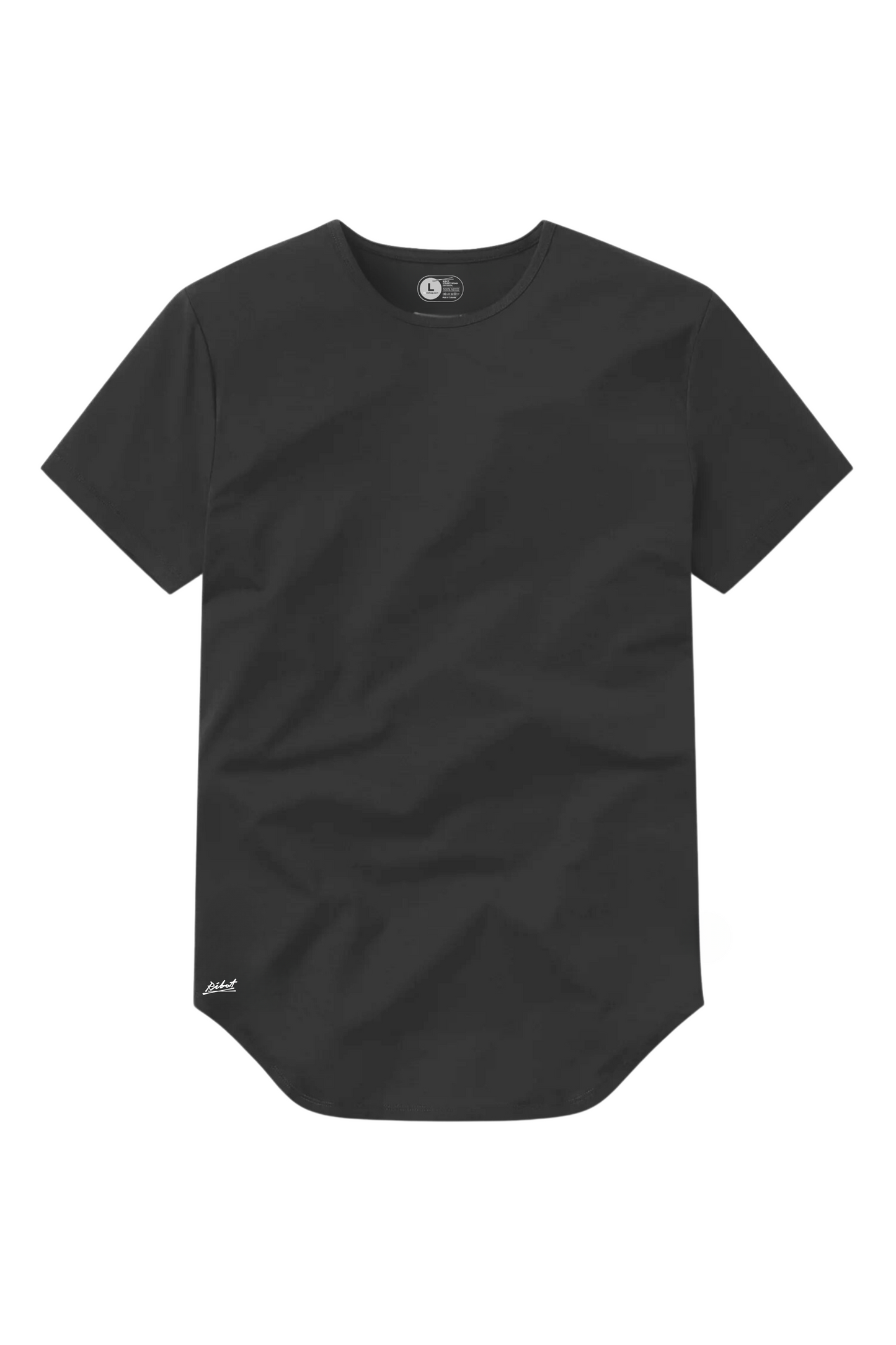 Camiseta Básica Curve Gris Oscuro