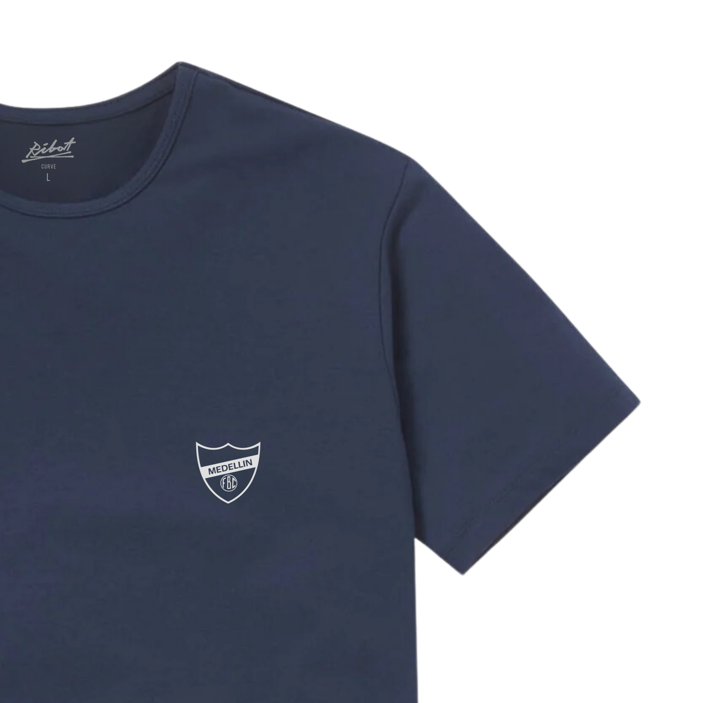 Camiseta Curve El Poderoso Azul Navy