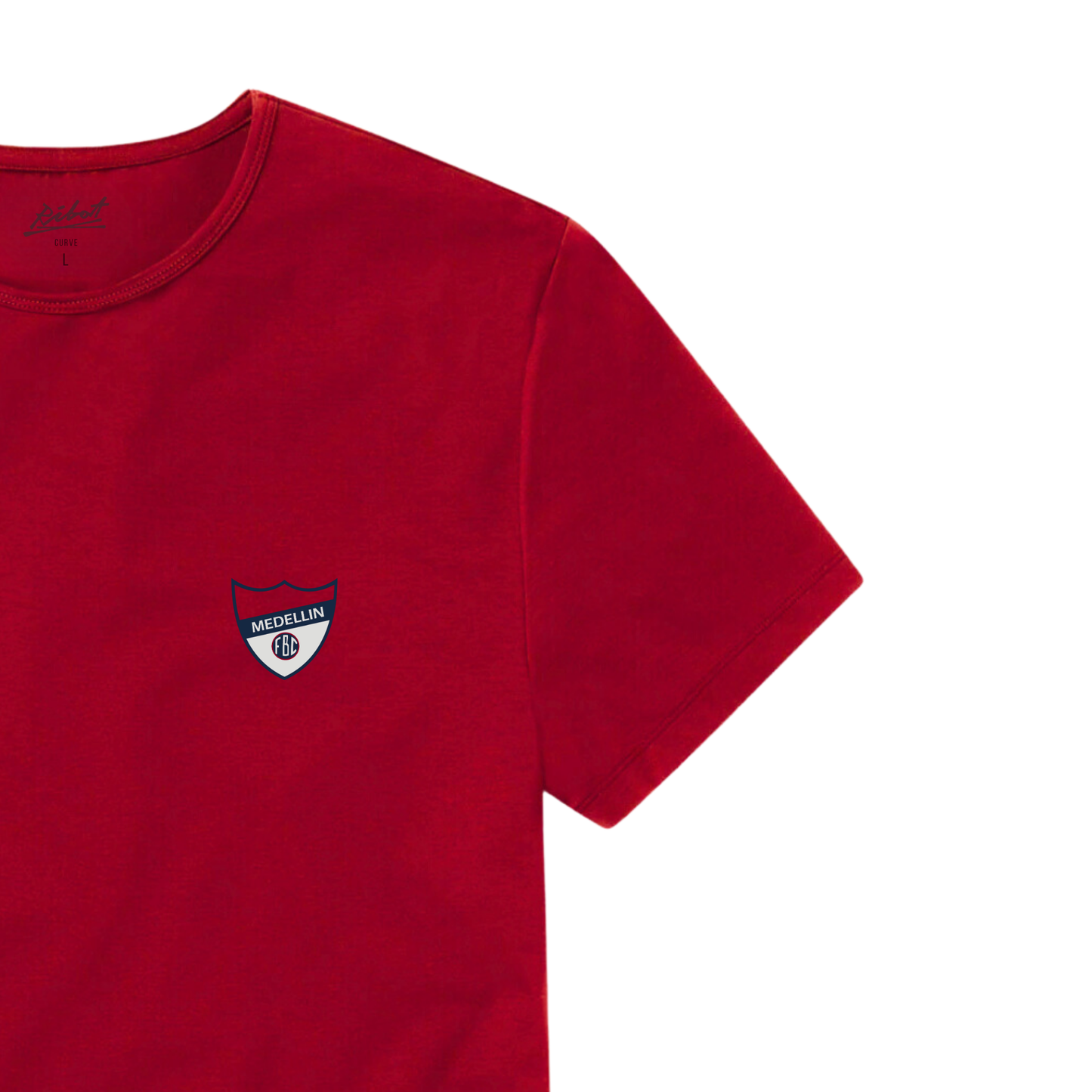 Camiseta Curve El Poderoso Rojo