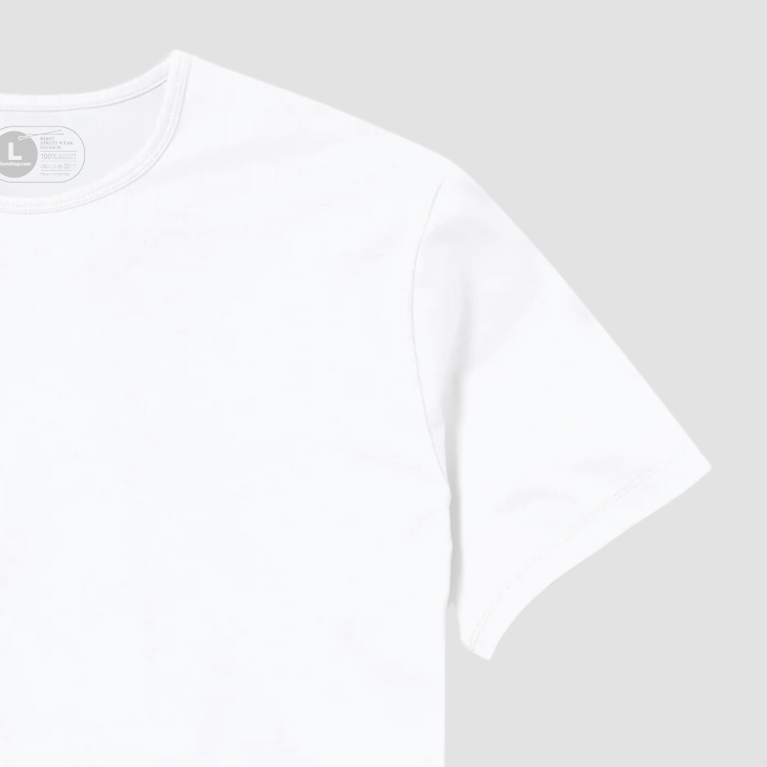 Camiseta Básica Square Blanco