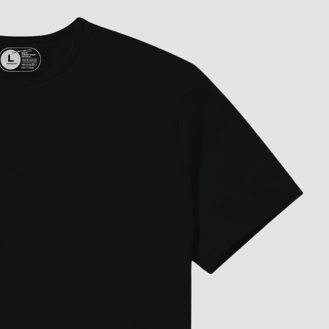 Camiseta Básica Square Negro