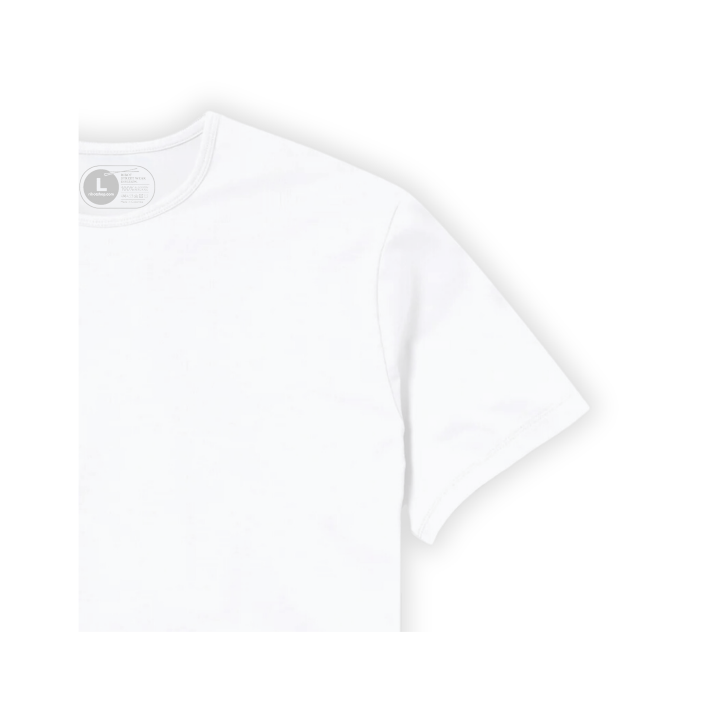 Camiseta Básica Curve Blanco