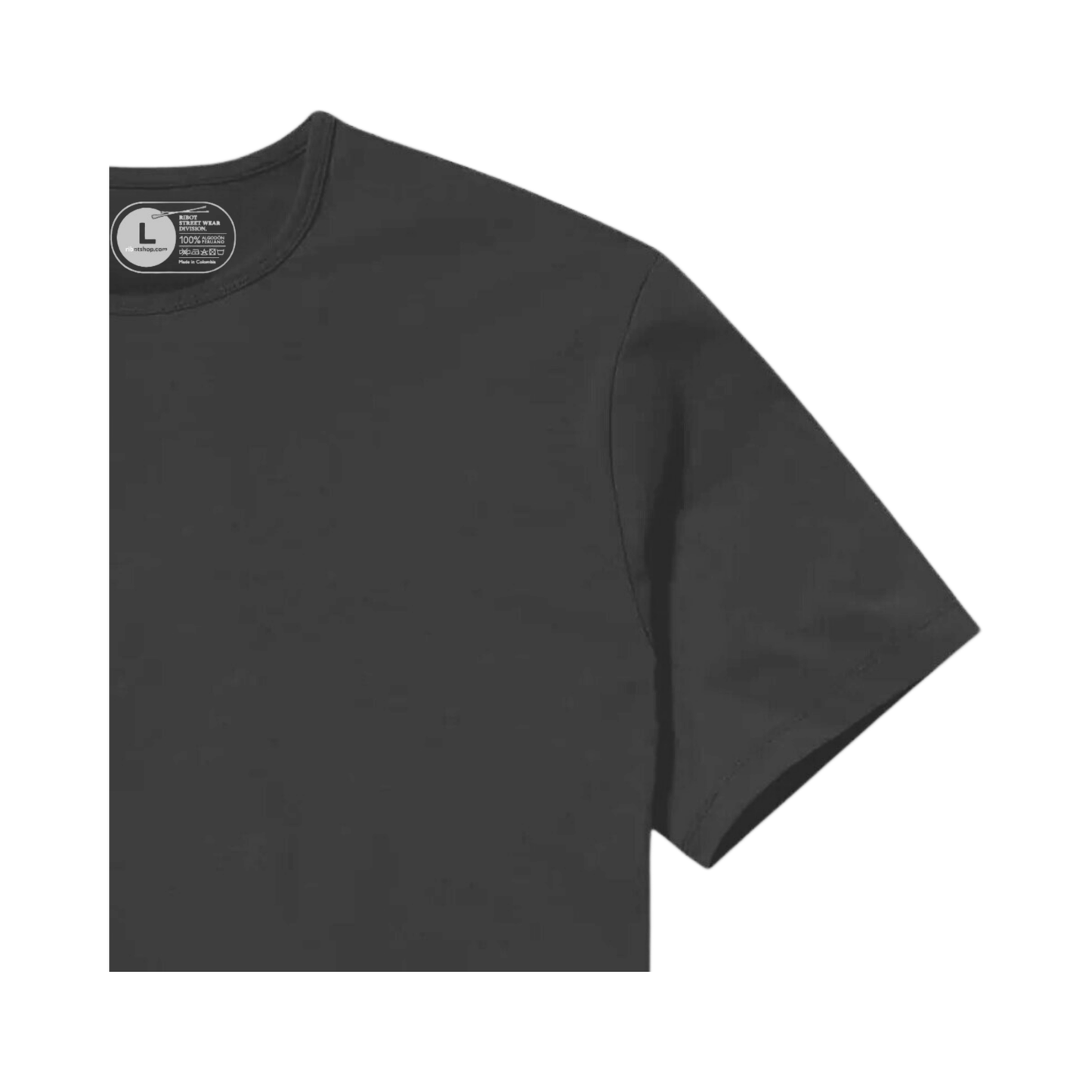 Camiseta Básica Square Gris Oscuro