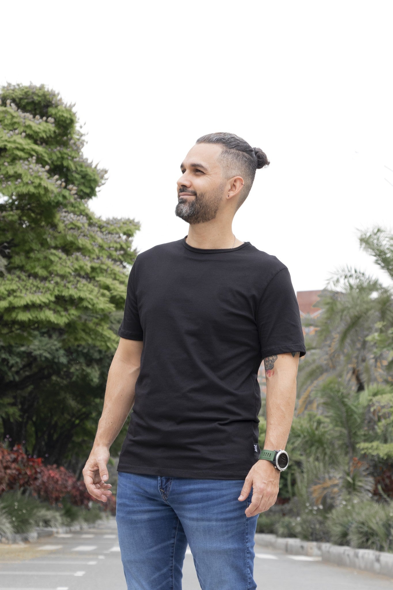 Camiseta Básica Square Negro