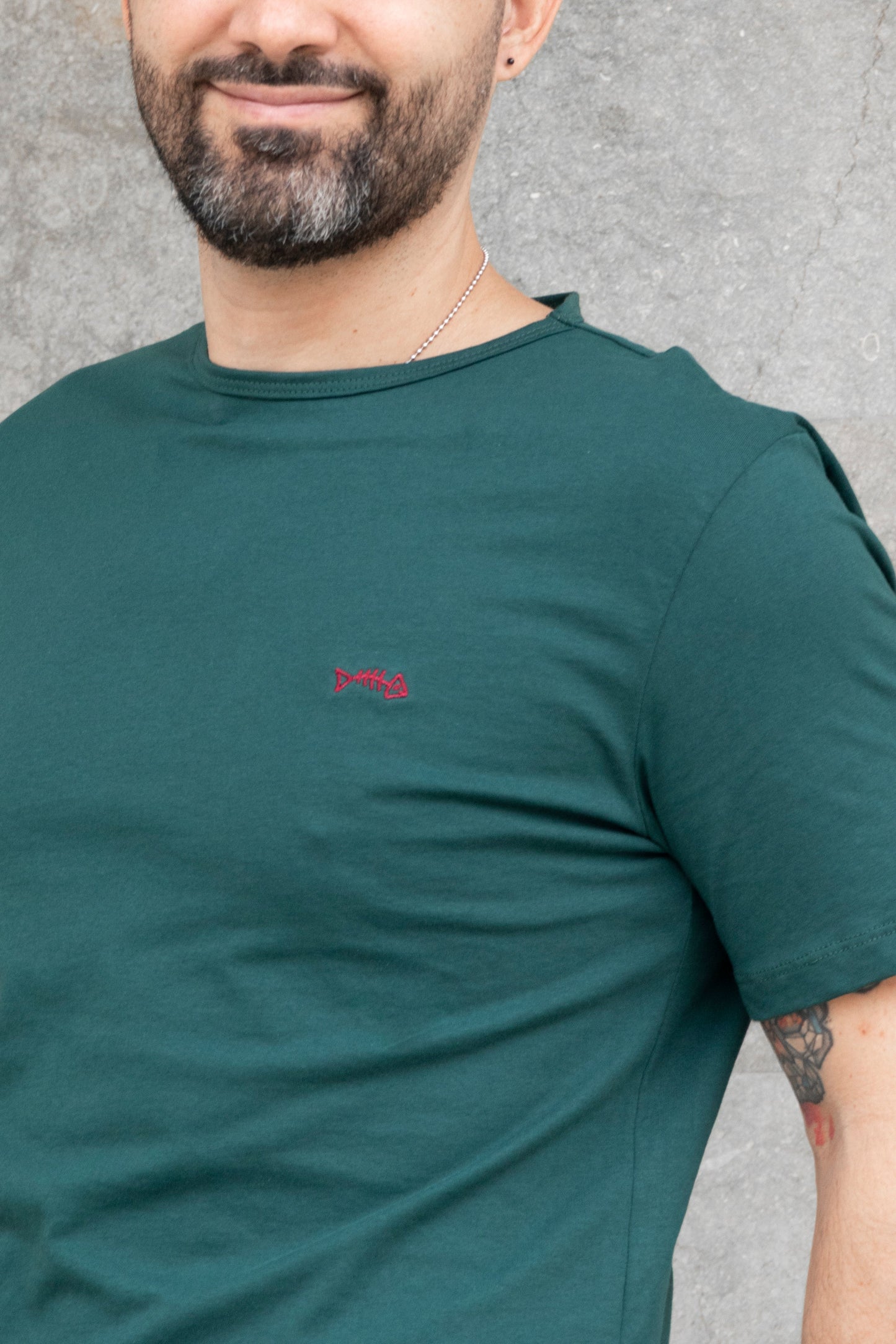 Square Pez - Verde Oscuro