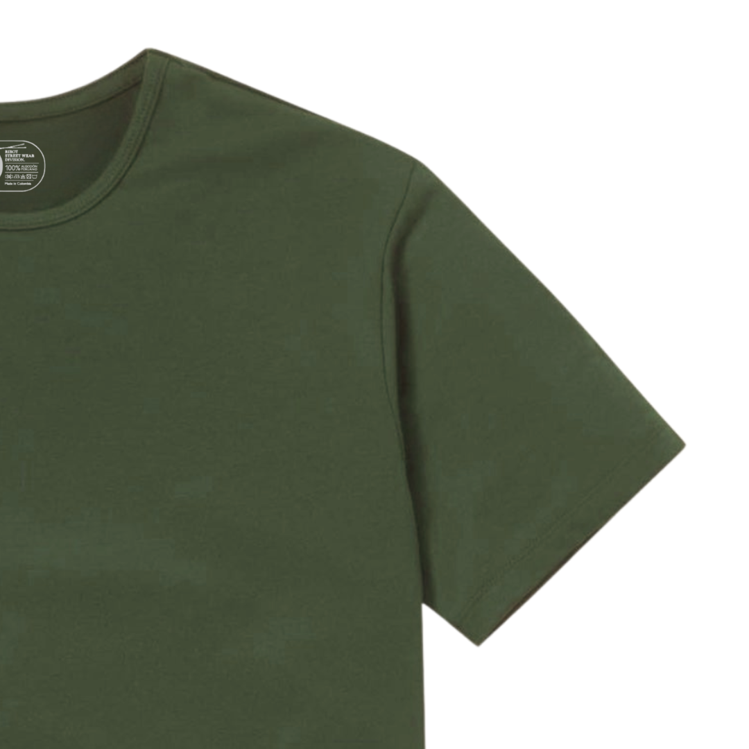 Básica Curve Verde Militar