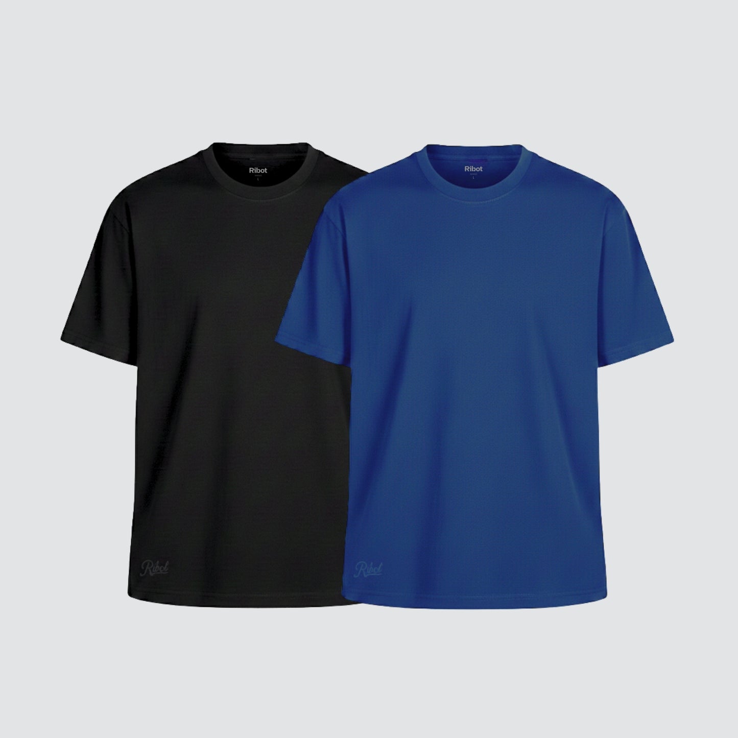 2-Pack Camisetas Classic Negro + Azul Marino