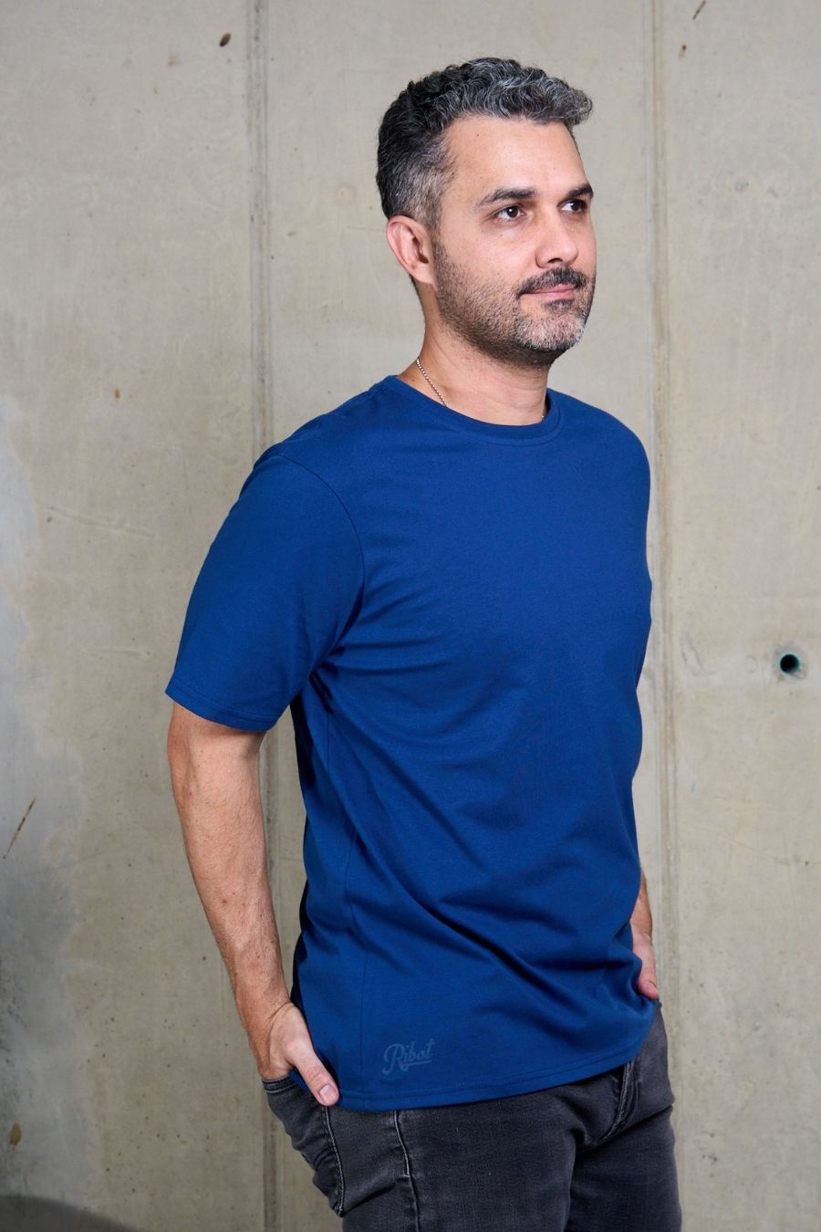 2-Pack Camisetas Classic Azul Marino + Blanco