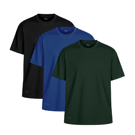 3-Pack Classic 180gr Negro + Azul Marino + Verde Militar