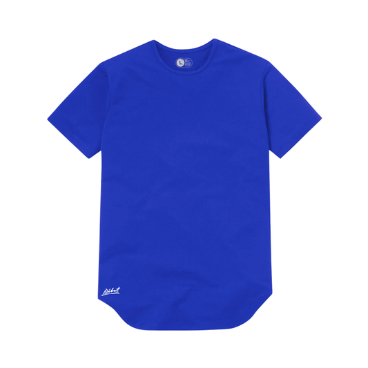 Camiseta Básica Curve Azul Rey