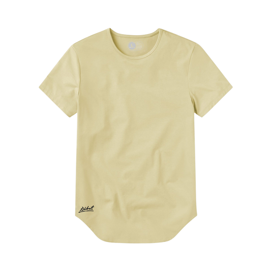 Camiseta Básica Curve Beige