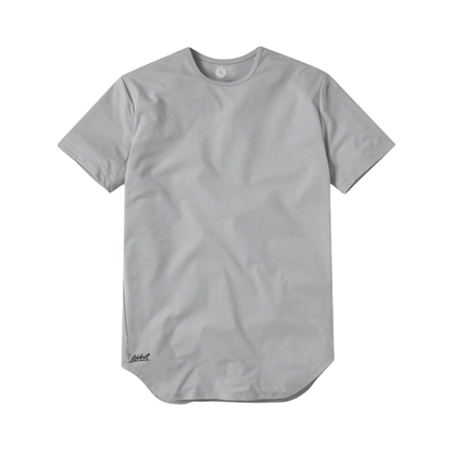 Camiseta Básica Curve Gris Claro