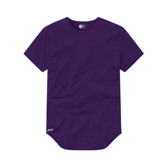 Camiseta Básica Curve Morado