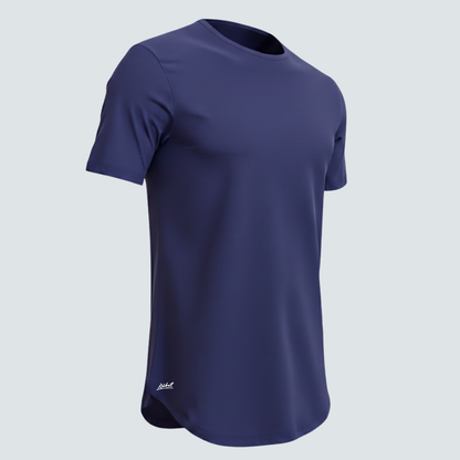 Camiseta Básica Curve Azul Navy
