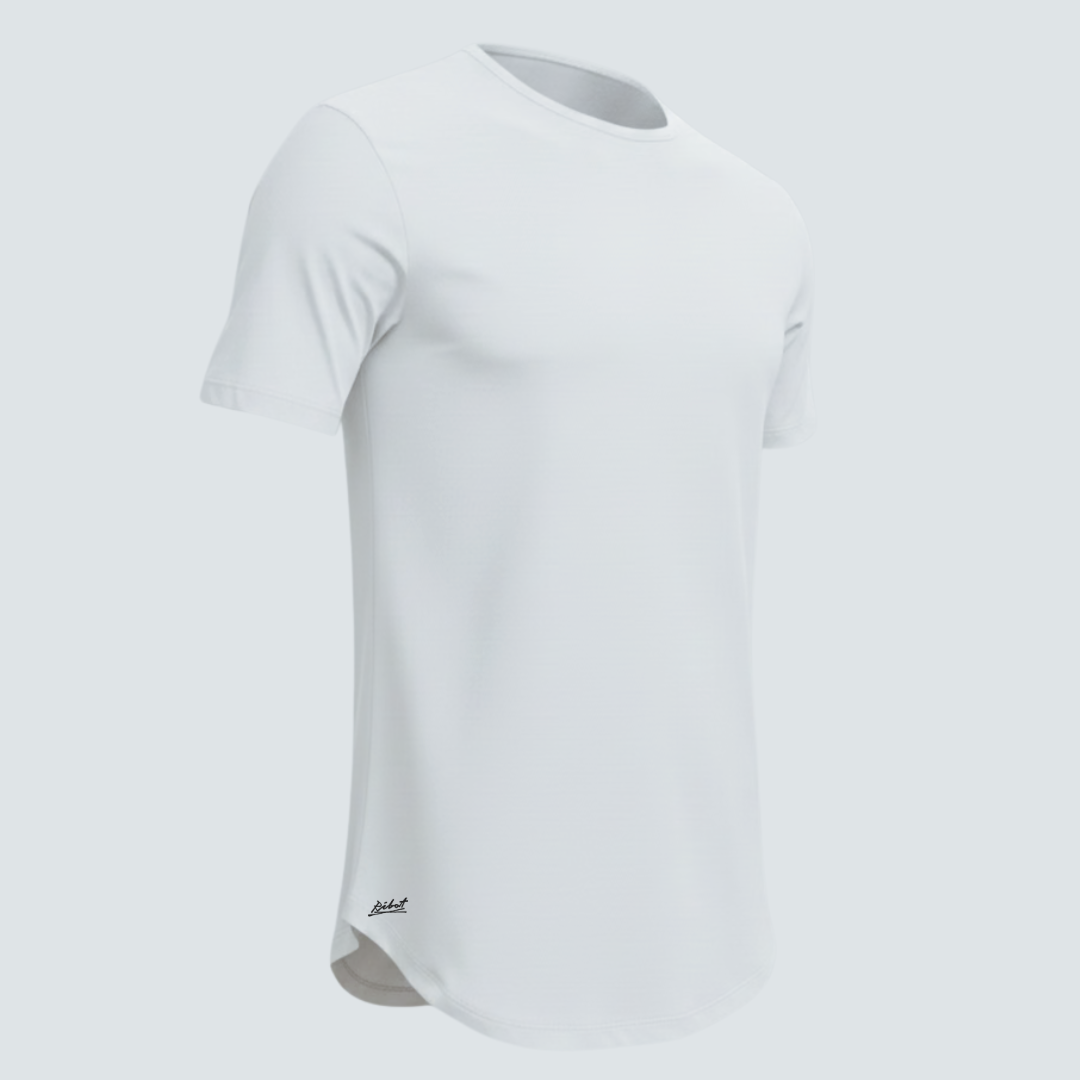 Camiseta Básica Curve Blanco