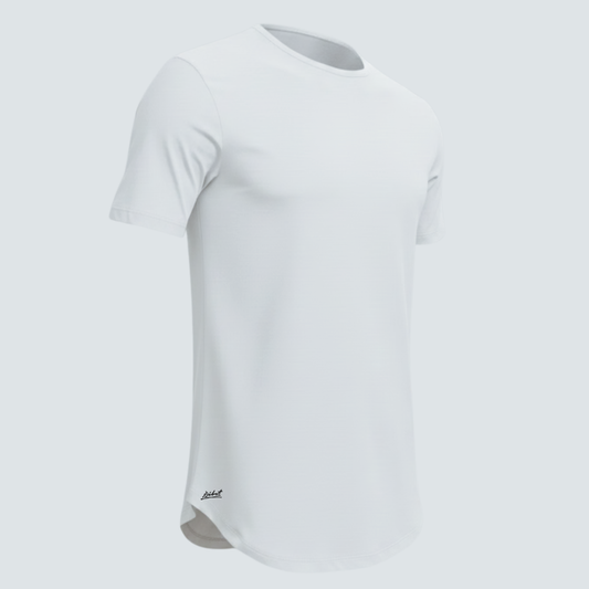 Camiseta Básica Curve Blanco