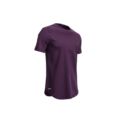 Camiseta Básica Curve Morado