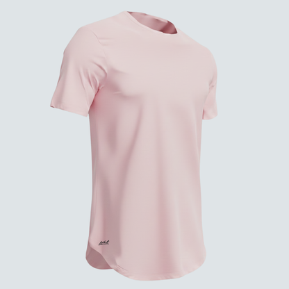 Camiseta Básica Curve Rosado