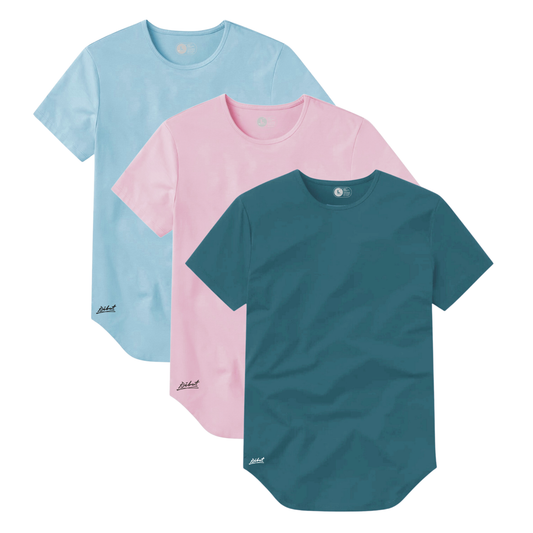 3-Pack Curve Azul Claro + Rosado + Verde Azul