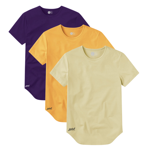 3-Pack Curve Morado + Beige + Mostaza