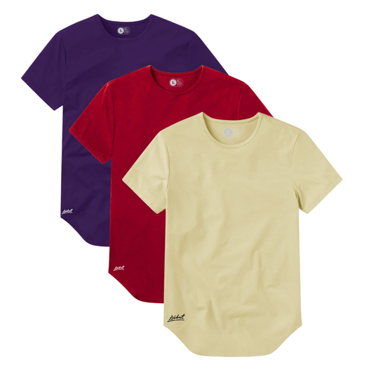 3-Pack Curve Morado + Rojo + Beige