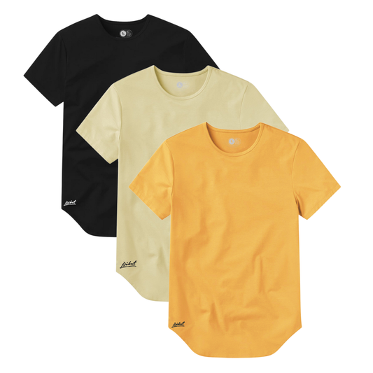 3-Pack Curve Negro + Beige + Mostaza