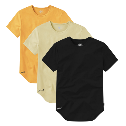 3-Pack Curve Negro + Beige + Mostaza