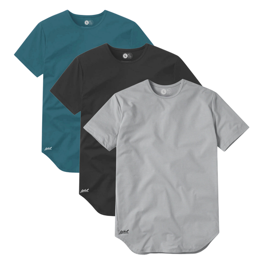 3-Pack Curve Verde Azul + Gris Oscuro + Gris Claro