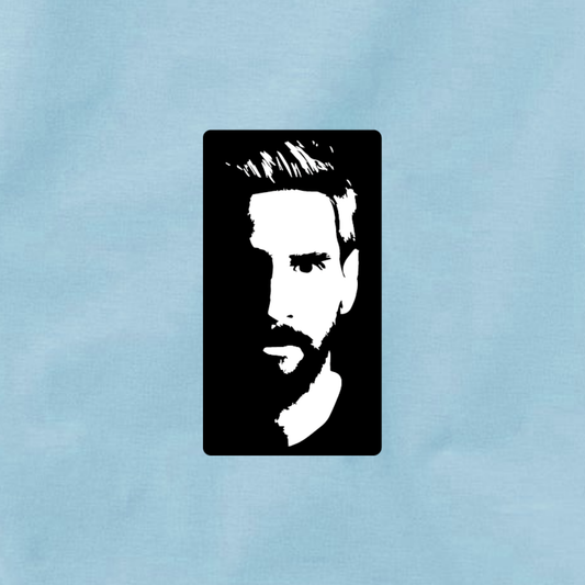 Camiseta Curve La Pulga Azul Claro