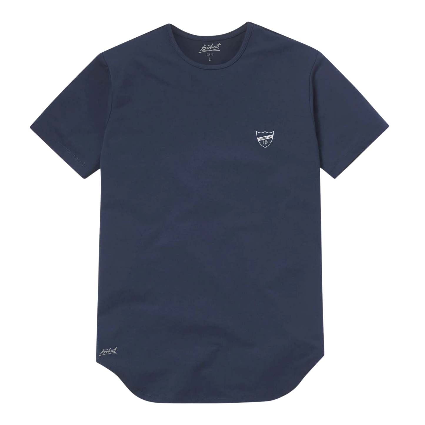 Camiseta Curve El Poderoso Azul Navy
