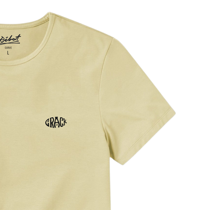 Camiseta Futbol Crack Beige