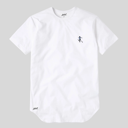 Camiseta Curve Barrilete Cósmico Blanco