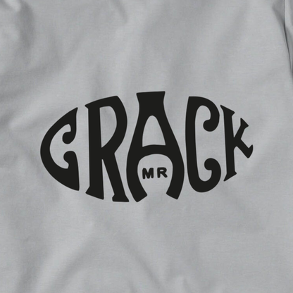 Camiseta Curve Crack Gris Claro