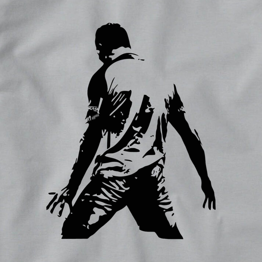 Camiseta Futbol El Bicho Gris Claro