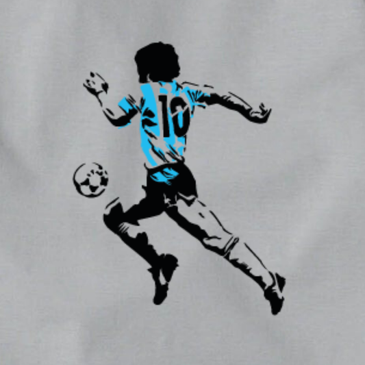 Camiseta Curve Barrilete Cósmico Gris Claro