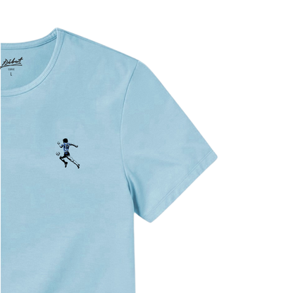 Camiseta Curve Barrilete Cósmico Azul Claro