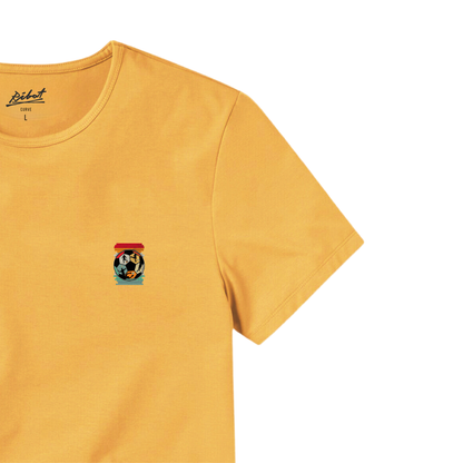 Camiseta Curve Balón 360 Mostaza