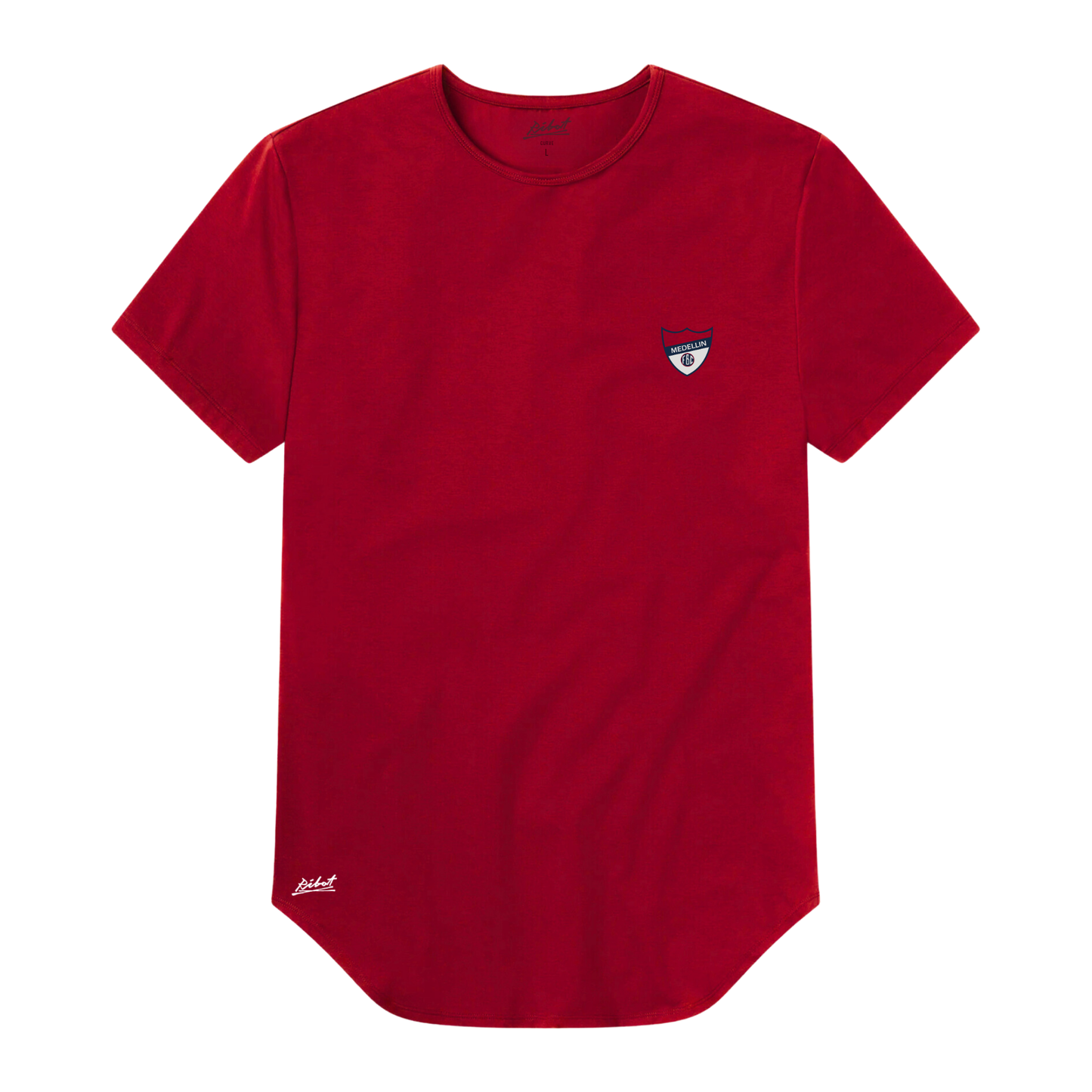 Camiseta Curve El Poderoso Rojo