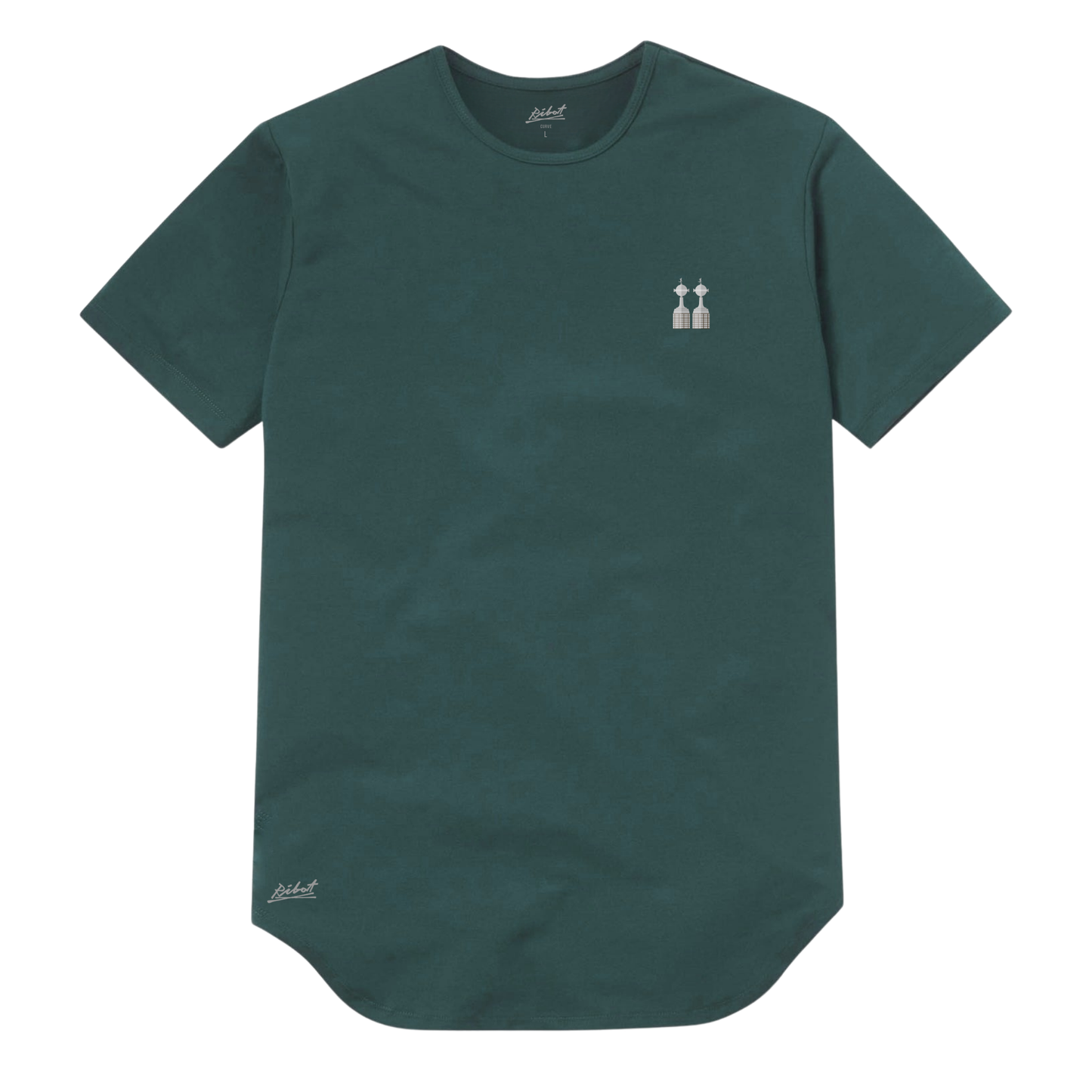 Camiseta Futbol Rey de Copas Verde Azul