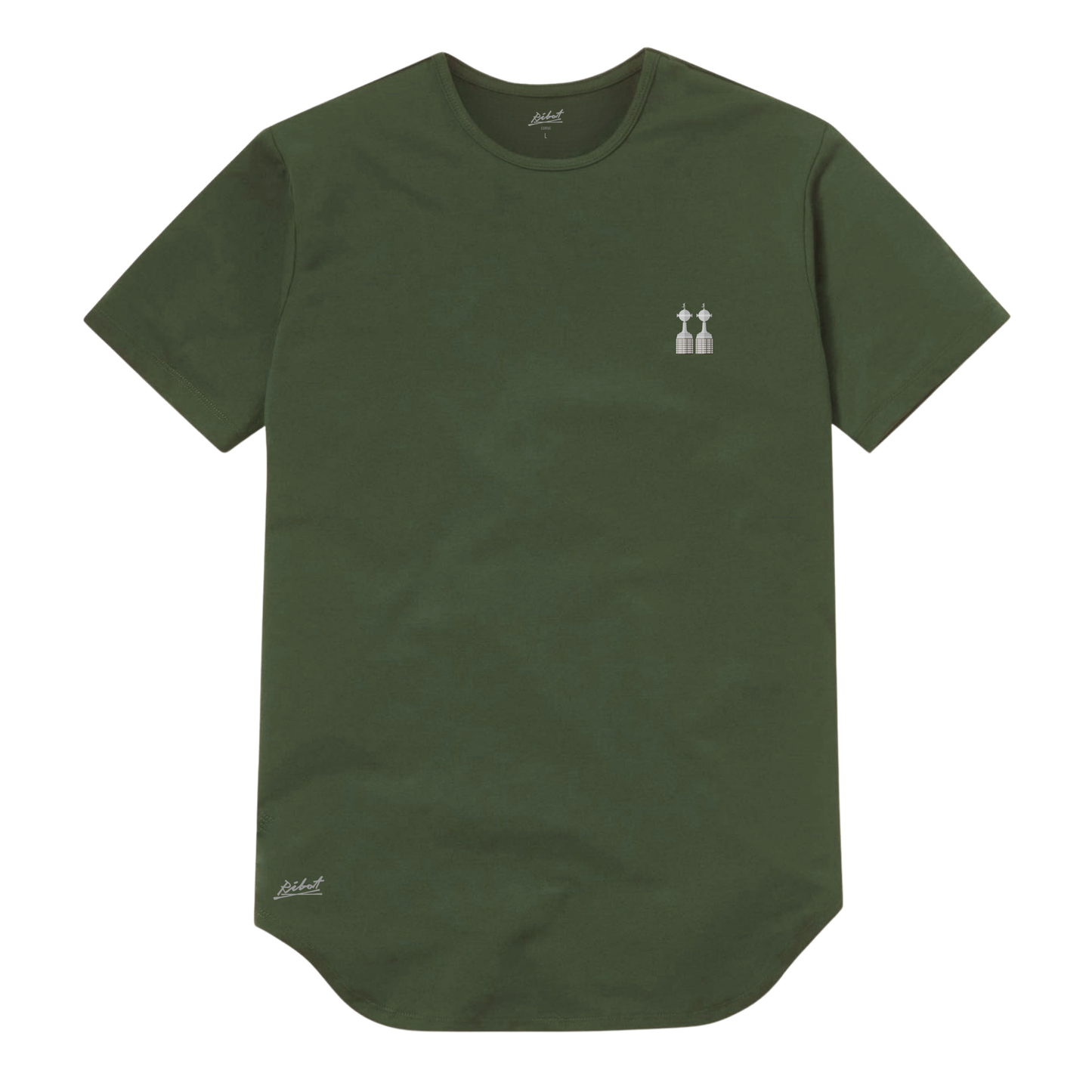 Camiseta Futbol Rey de Copas Verde Militar