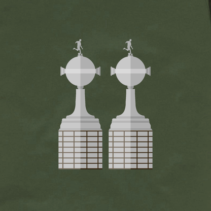 Camiseta Futbol Rey de Copas Verde Militar