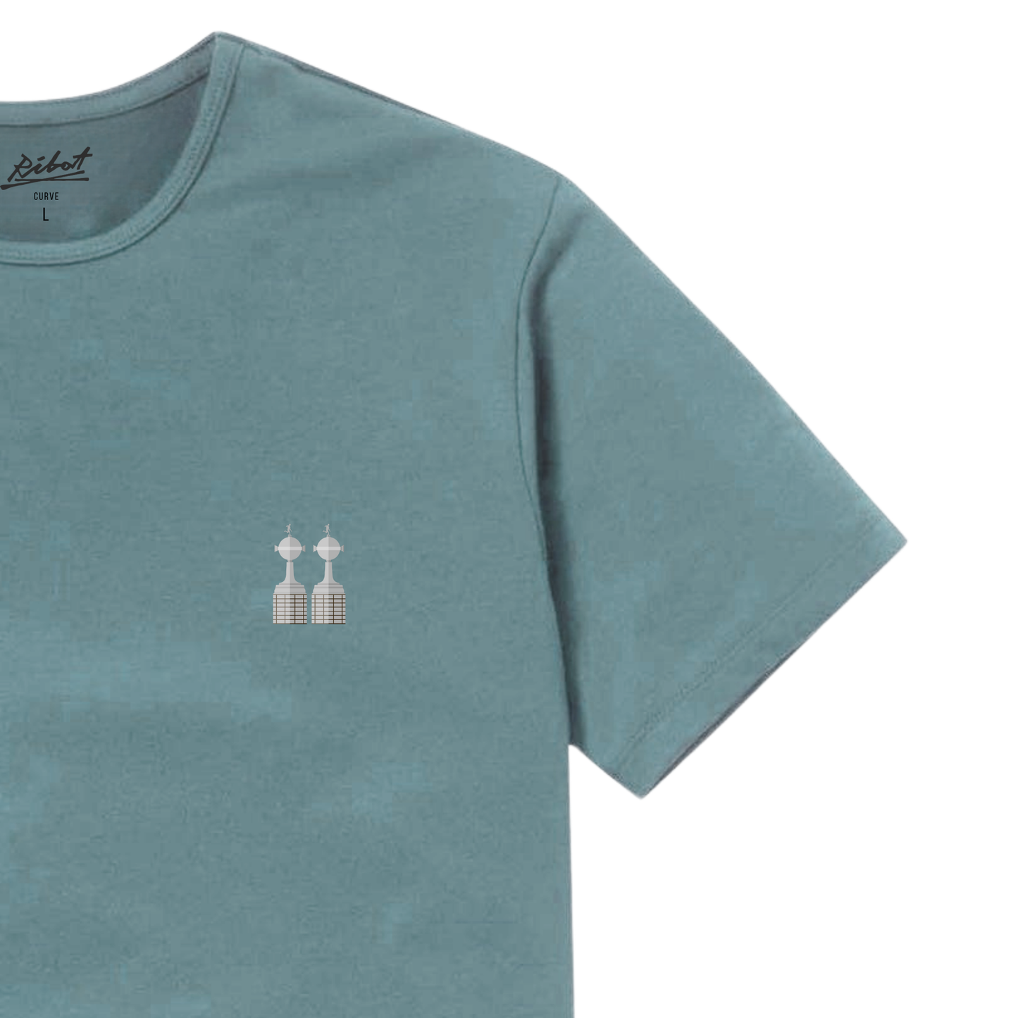 Camiseta Curve Rey de Copas Verde Oliva