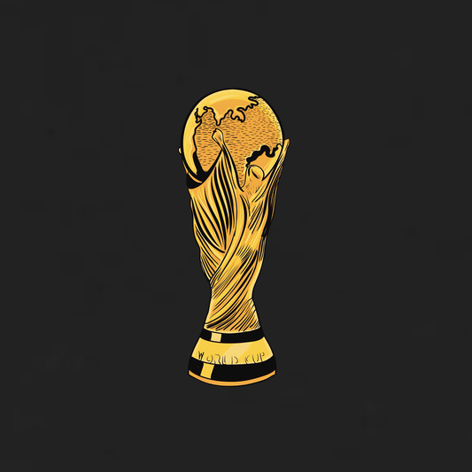 Camiseta Curve World Cup Negro