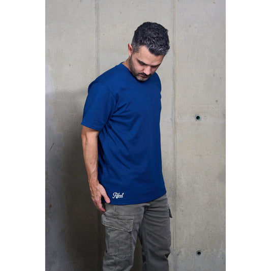 Camiseta Oversize Azul Marino
