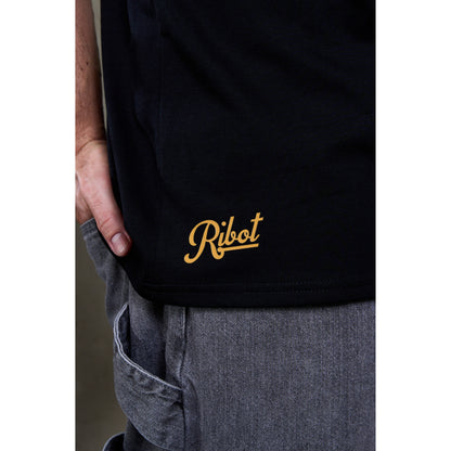 2-Pack Camisetas Oversize Negro + Coffee