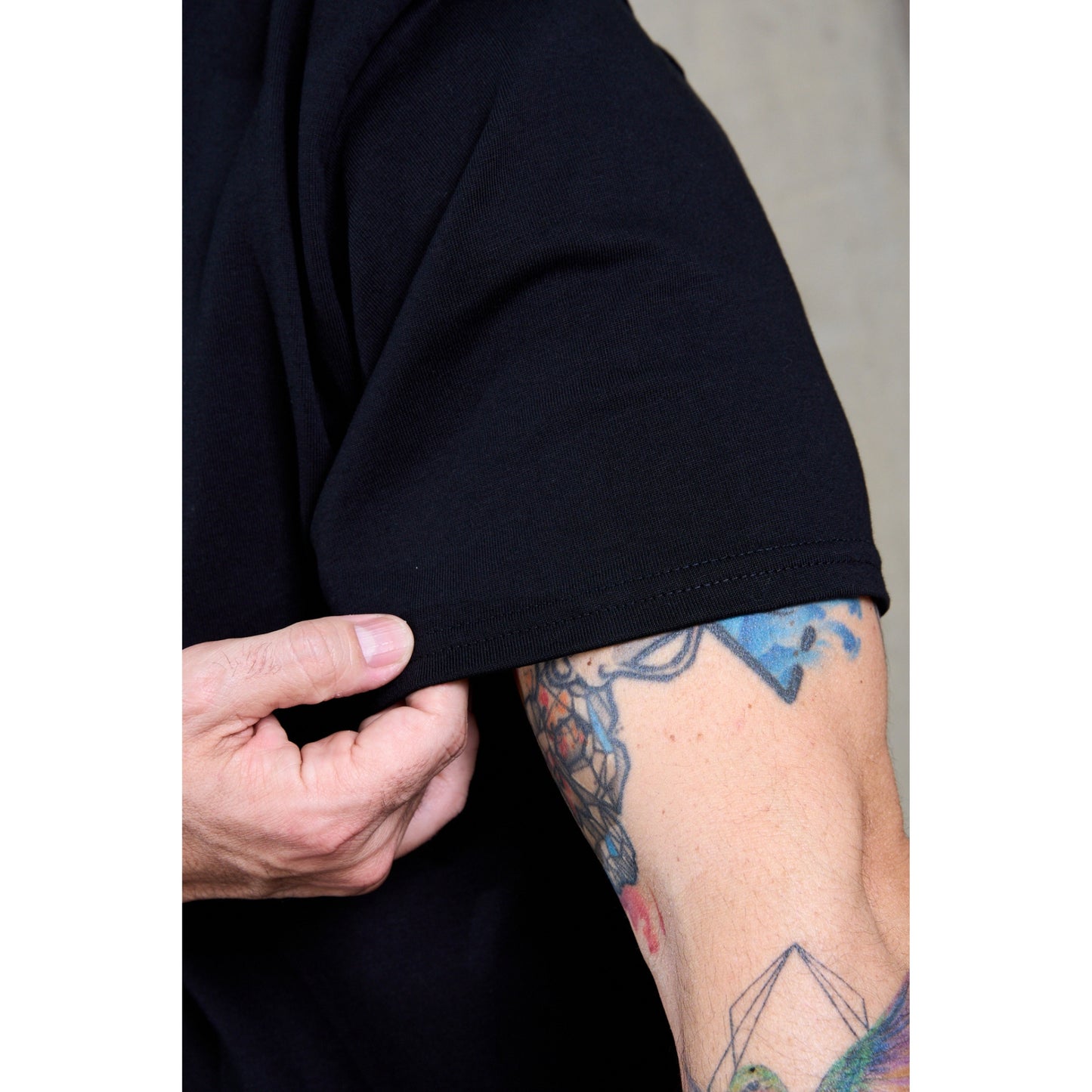 2-Pack Camisetas Oversize Negro + Coffee