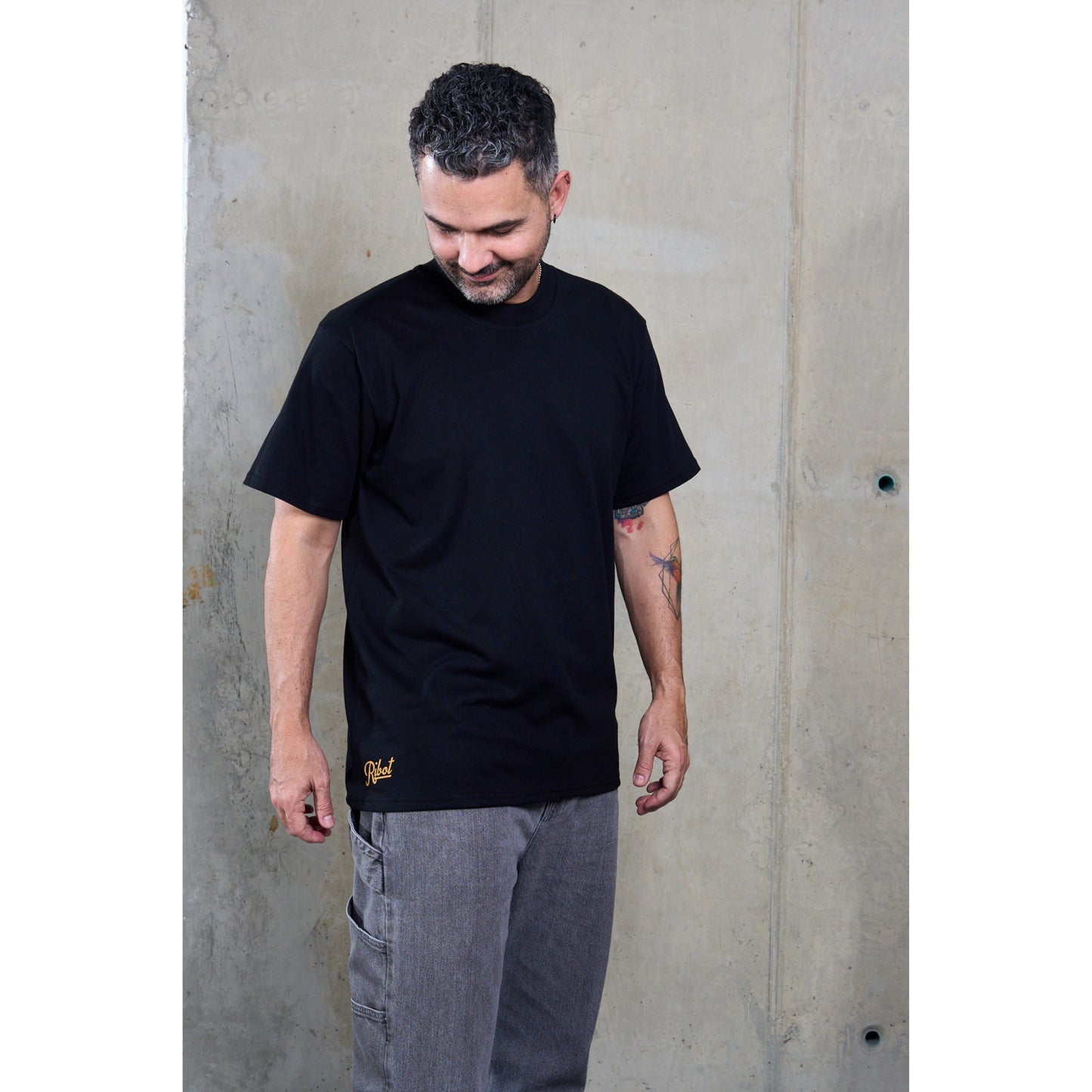 2-Pack Camisetas Oversize Negro + Coffee