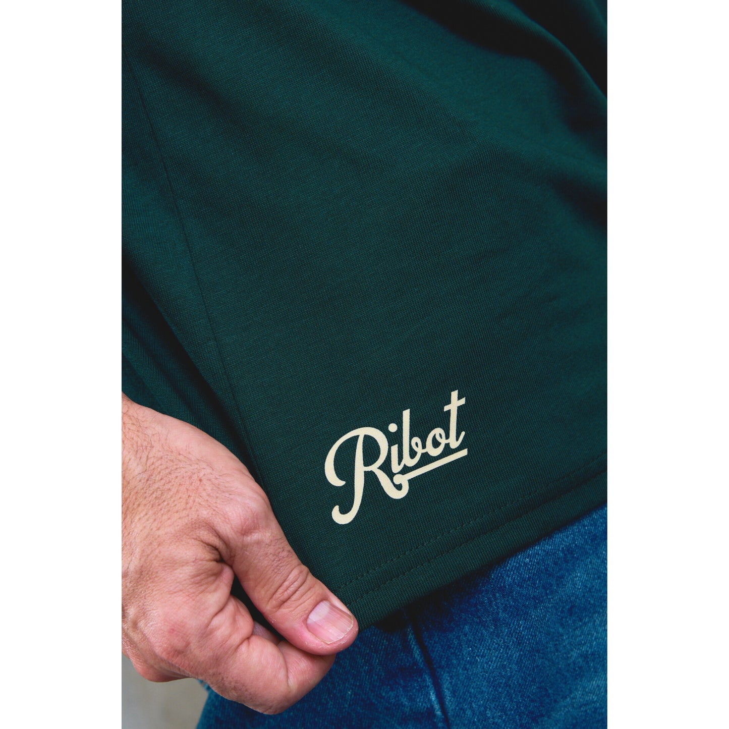 2-Pack Camisetas Oversize Blanco + Verde Pino