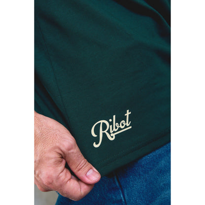 2-Pack Camisetas Oversize Blanco + Verde Pino